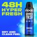 AXE Phoenix Deodorant Spray - 48 Hour Odor Protection Crushed Mint & Rosemary Aluminum-Free No Residue 4 oz - International Shipping Available - Buy Online on SooperMarket.com