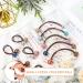 Whaline 10Pcs Colorful Double Balls Elastic Hair Ties - Cute Ponytail Holders for Girls & Women - Buy Online on SooperMarket.com