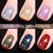 MEET ACROSS Reflective Glitter Gel Polish Set - Sparkly Shiny Disco DJ Nail Varnish - 12PCS 8ML Soak Off UV LED Gel - Buy Online on SooperMarket.com