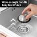 Convenient Sink Stopper Plug Easy To UseKitchen Sink Stopper Strainer Garbage Disposal Plug Stainless Steel Drain Stopper - Buy Online on SooperMarket.com