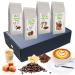 Easter gift flavored coffee " Gift Set Easter Coffee Filter Coffee 4 x 200 g in a gift box (Whole Beans) Ground
