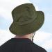 XXL Oversize 100% Cotton Outdoor Boonie Hat - Black | Trendy Apparel Shop - Buy Online on SooperMarket.com