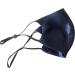 Hugs Living 100% Mulberry Silk Face Mask with Filter Pocket and Adjustable Ear Loops 4 Pieces Nose Wire and 1 Piece Filter are included (Navy Blue) - Buy Online on SooperMarket.com