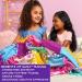 Made By Me Easy-to-Knot Fleece Quilt Making Kit - No Sewing Required - 59 x 39 Inches - Includes 20 Fabric Squares and Embellishments - Learn 4 Knotting Techniques - Multicolor - Buy Online on SooperMarket.com