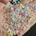 500PCS 3D Nail Charms - Butterfly, Bowknot, Flower, Heart, Pearls, Bear - Resin Nail Rhinestones for Nail Art Decoration & DIY Crafts - Buy Online on SooperMarket.com