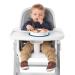 OXO Tot Stick & Stay Suction Divided Plate | Navy Blue | Best Child-Friendly Dinnerware for Easy Mealtime - Buy Online on SooperMarket.com