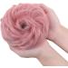 Synthetic Hair Bun Extension - Pink Scrunchie 45g - Messy Updo Ponytail for Women - Buy Online on SooperMarket.com