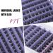 90 Pcs Reusable DIY False Eyelashes Kit with 5 Style Cluster Lashes - Natural Russian Lashes Extensions - Clear Glue Included - 10-14mm Individual Lashes in C CC D Curl - Buy Online on SooperMarket.com