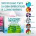 100 Eco-Friendly Laundry Detergent Sheets - Plant-Based Free and Clear Strips for HE Machine - Travel/Home Clothes Washing - Fresh Linen Scent - Buy Online on SooperMarket.com