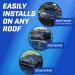 Waterproof Rooftop Cargo Carrier- 16 Cubic Ft. Storage Bag with Protective Mat for All Cars, With or Without Roof Racks - PI Store - Buy Online on SooperMarket.com