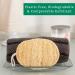 4 Pack 100% Natural Loofah Exfoliating Sponges - Organic Bath Scrubber Set - Buy Online on SooperMarket.com