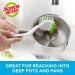 Scotch-Brite Pot Pan and Dish Brush Flexible Bristles Double Sided Scrub Brush Pot and Pan Brush - Buy Online on SooperMarket.com