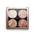 Makeup Revolution Cheek Kit  Bronzer & Highlighter Powder  Compact Palette  Sunkissed Glow  Vegan & Cruelty-Free  Don't Hold Back  0.32 Oz