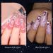 MEET ACROSS UV Nail Polish Glitter Gel Nail Gel Set Glitter Gel Nail 6 Colours Gel Polish Kit Gel Polish UV Colour Gel Set Manicure Gift Set Reflective Glitter-B - Buy Online on SooperMarket.com