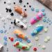 Belicey 3D Colorful Acrylic Flower Nail Charms Kit with AB Nail Gems - DIY Nail Art Rhinestones and Crystals Set - Buy Online on SooperMarket.com