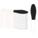 Iconikal 4.75-inch Mini Plastic Emery Board Foot Callus File White 24-Pack