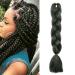 Braiding Hair Extensions Jumbo Braid Hair 24 Inch 1pc High Temperature Synthetic Fiber Hair Extension Army Green for Women
