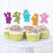 Cyodoos 25pcs bears Cake Toppers Cupcake Decorations bears Birthday Party Supplies Decorations Baby Shower Cake Decorations for Gender Reveal Theme Kids Birthday Party Supplies Color - Buy Online on SooperMarket.com