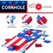Franklin Sports Cornhole Game Set with (2) Boards and (8) Bean Bags - Portable Beach and Lawn Tailgate Toss Game - Buy Online on SooperMarket.com