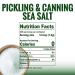 Caravel Gourmet Pickling & Canning Sea Salt - Fine Grain Non-Iodized Salt for Home Curing - Gluten Free, No Additives, Kosher - 1lb Pouch - Buy Online on SooperMarket.com