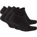 Nike Everyday Plus Cushion No Show Socks (6 Pack) - Black/White Large - Buy Online on SooperMarket.com