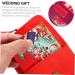MAGICLULU 2 Pcs Tassel Fabric Red Envelope Hongbao Envelopes Lucky Money Packets Chinese New Year Red Packet Purses for Weddings Red Purse Wedding Cloth Envelopes Money Bag Brocade Christmas Assorted Color 1x2pcs 18X10.5CMx2pcs - Buy Online on SooperMarket.com