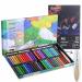 YNTCHENG Oil pastels for kids  Oil pastels for artists Soft Oil Pastels Set Of 52 Colors  Pastels Art Supplies For Professional Drawing.Contain Pastel Pad Painting Scraper (52)