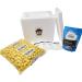 Lemoncello Chocolate Covered Almonds 5 Lb Bulk Bag by Sconza | Roasted Almonds in White Chocolate Lemon Creme | Gift Snack - Milk Chocolate Coconut Cashews - Buy Online on SooperMarket.com