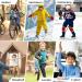 Hereneer Children's Thermal Underwear - Breathable & Warm Functional Set for Winter Sports | Long Sleeve Shirt & Pants for Girls - Buy Online on SooperMarket.com