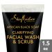 SheaMoisture African Black Soap Facial Wash & Scrub 1.5 oz â€“ Deep Cleansing & Clarifying - Buy Online on SooperMarket.com