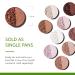Honeybee Gardens Adonis Matte Pink Eyeshadow Refill 1.3g | Vegan, Gluten Free, Cruelty Free - Buy Online on SooperMarket.com