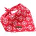 Lionet Paws Dog Bandana Headscarves | Triangle Scarf for Dogs | Snow Design | LL (Pack of 1) - Shop Internationally! - Buy Online on SooperMarket.com