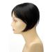 WIG ME UP Hairpiece Toupee - Velvet Black Clip-In Hair Replacement - Q022-GGO-1B - International Shipping Available - Buy Online on SooperMarket.com