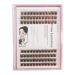 Bodermincer D Curl Brown Cluster Eyelash Extensions - Natural 3D Russian Volume Faux Lashes (14MM) for a Stunning Look - Shop Now - Buy Online on SooperMarket.com