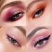 Pink Red Eyeshadow Palette - 16 Color Glitter Matte Eye Shadow for Women | Long Lasting, Highly Pigmented, Waterproof - Blendable Eye Makeup Palette (03 Pink Beauty) - Buy Online on SooperMarket.com