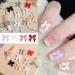 240Pcs Bow Nail Charms Colorful Bowknot Nail Art Decorations Cute 3D Bow Nail Accessories Resin Flatback Nail Charms for Nail Art Design DIY Crafts - Buy Online on SooperMarket.com