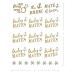 Bachelorette Bride to Be Nautical Temporary Tattoos - 100+ Gold Metallic Designs - Bride's Crew, Nauti Bride, Last Fling - Perfect for Engagement & Bachelorette Party - Waterproof & Nontoxic - Buy Online on SooperMarket.com