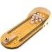 Toysery Mini Bowling Set,Wooden Tabletop Bowling Game Desk Toys Desktop Bowling Home Bowling