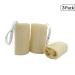 Bleu Bath (3 Pack) Pure 5 Loofah Bath Body Scrubber Sponge in Premium Quality 100% Natural and Organic High Density Exfoliating Luffa Loofa for Men and Women or Even Sensitive Skin