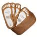 SunFX Disposable Sticky Feet Protectors - 100 Pairs | Spray Tan Feet Pads for Airbrush Tanning - Buy Online on SooperMarket.com