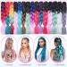 Tess Braids Extensions 60 cm - Jumbo KanCalon Hair for Box Braids - 100g Silver White (1 Piece) - Buy Online on SooperMarket.com