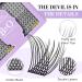 208 PCS D-8-16MM D Curl Volume Cluster Lashes Kit - DIY Eyelash Extensions - Buy Online on SooperMarket.com