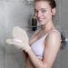 2 PCS Exfoliating Mitt Set - Natural Spa Body Scrubber for Deep Cleansing | Bath and Shower Exfoliation Gloves for Men and Women - Vegetable Fiber - Buy Online on SooperMarket.com