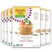 Simple Mills Organic Seed Crackers, Garlic & Herb - Gluten Free, Vegan, Healthy Snacks, Paleo Friendly, 4.25 Ounce (Pack of 6) Garlic & Herb 4.25 Ounce (Pack of 6)