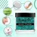 Professional Holographic Green Glitter Acrylic Nail Powder - 28g/box | HJ-NAP017-No.44 - Buy Online on SooperMarket.com