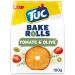 TUC Bake Rolls Tomato & Olive - Crispy Bread Chips & Snack Chips Bulk Pack 8 x 150g | 1.2kg International Shipping - Buy Online on SooperMarket.com