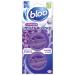 Bloo In Cistern Twin Blocks Violet with Long Lasting Anti-Limescale Cleaning Foaming & Purple Water Technology 2 Count (Pack of 1)