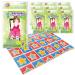 Disposable Changing Pad Liners - 18 Waterproof, Soft, Absorbent Multi Use Pads by Mighty Clean Baby in Portable 2 Packs for Your Diaper Bag