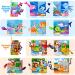 Fnsel Baby Book - 2-Piece 3D Fabric Toy Set for 0-12 Months | Crackling Feeling Book & Quiet Book Gift for Girls - Buy Online on SooperMarket.com