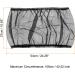 Buy PATICIL 42.5x10.6 Adjustable Bird Cage Cover - Universal Protection for Parrots | Soft Airy and Durable Black Feather Network - Buy Online on SooperMarket.com